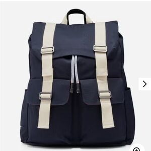 Reebok Victoria X Beckham navy backpack